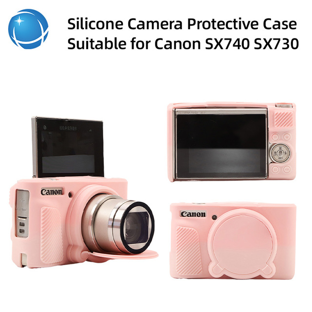 Custom Soft Shell Anti Scratch Lens Cover Fashion Waterproof Household Camera Sleeve Bag Silicone Protective Case for Canon