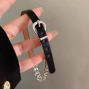 Recent Interchangeable Adjustable Multi-Layer Punk Crucifix Collar Sectioned <b>Chain</b> for Women Goth Subculture Fashion Present - Product Image 2