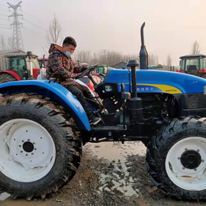 फ्रंट लोडर के साथ बिक्री के लिए नया खोखला स्न704 70 एचपी 4 व्हील ट्रैक्टर - Product Image 4