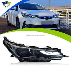Conjunto de Faros LED para <span class=keywords><strong>Corolla</strong></span> 2017-<span class=keywords><strong>2018</strong></span>, Luces de Circulación Diurna LED Modificadas, Intermitentes - Product Image 2
