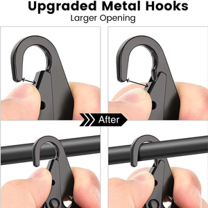 Cinghia Tattica a Due Punti in Acciaio, Resistente e Multifunzionale, Regolabile con 5 Slot, Accessorio per <span class=keywords><strong>Caccia</strong></span> all'Aperto, Fibbia a Becco d'Aquila a Sgancio Rapido - Product Image 2