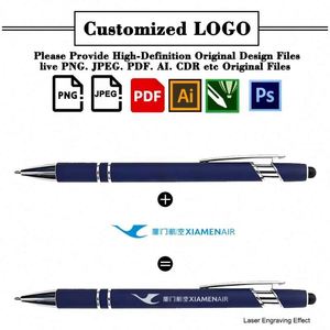 Custom Logo <b>Pens</b> Metal Ballpoint - Wholesale Promotional Business Gift for Trade Show Giveaways - Product Image 3