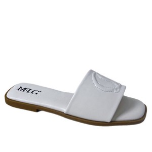 ZAR Verano Nueva Moda Europea y Americana Simple <span class=keywords><strong>D</strong></span>-hebilla Zapatillas planas zapatillas para zapatos de Dama - Product Image 5