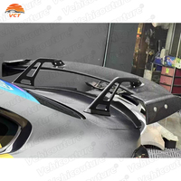 Aileron arrière double pont en fibre de carbone VCT pour BMW F80/F82 M2/M3/M4, séparateur de coffre, kit carrosserie