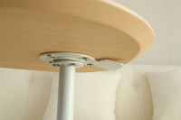 Table console moderne minimaliste ADA en MDF avec vérin à gaz réglable en hauteur, durable et stable, idéale pour appartement