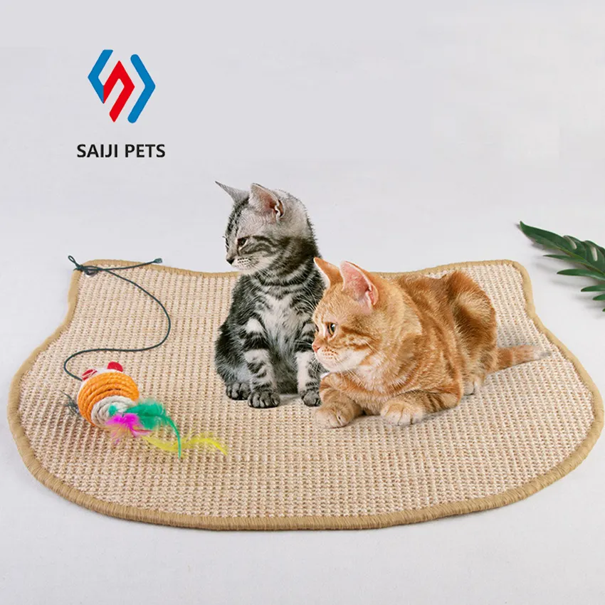 Mobilya masa bacaklar kanepe koruma sisal kedi scratcher kedi kitten pençe uyku sisal mat yavru için