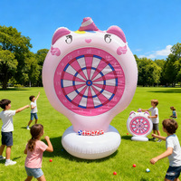 Cible de Précision Hydro-Pneumatique Professionnelle ODM pour Jeu de Fléchettes de Football Gonflable pour Équipement de Jeu Aquatique Gonflable
