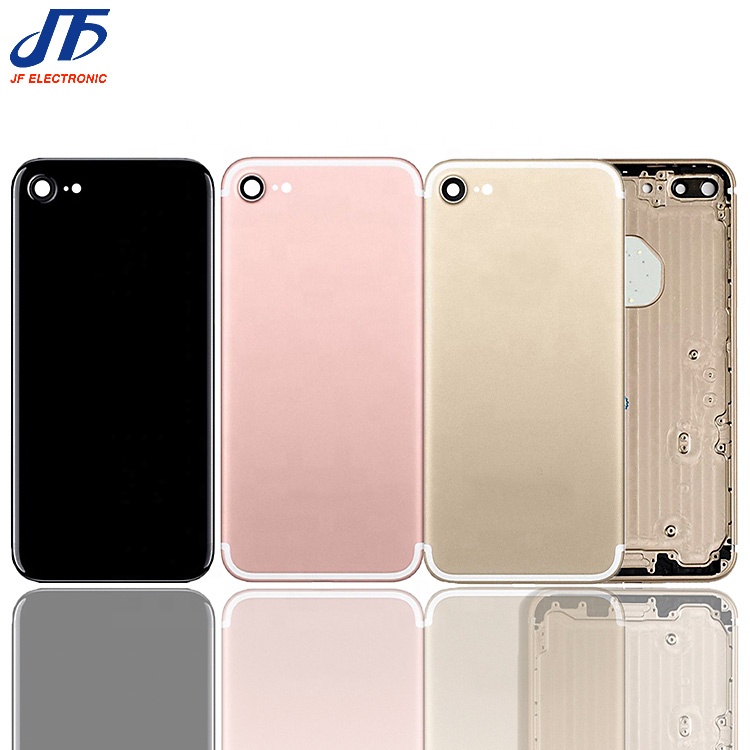 Задняя средняя рамка Шасси запасные части для iphone 7g 7 Plus корпус крышка аккумулятора чехол Sim-карта с IMEI