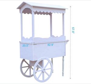 Carrito <span class=keywords><strong>de</strong></span> Dulces <span class=keywords><strong>de</strong></span> Madera Vintage para <span class=keywords><strong>Alquiler</strong></span> en Bodas y Eventos - Exhibidor Portátil <span class=keywords><strong>de</strong></span> Postres para Celebraciones <span class=keywords><strong>de</strong></span> Cumpleaños - Product Image 6