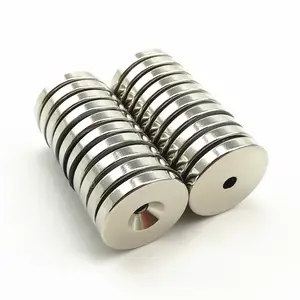 2024 Dailymag kualitas sempurna Neodymium kuat industri magnet 50mm dengan lubang Countersunk