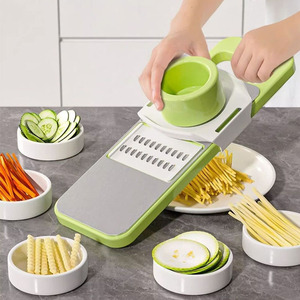Affettatrice per patate HYRI multifunzionale da cucina <span class=keywords><strong>a</strong></span> dadini triturati in seta per uso domestico, taglierina per verdure - Product Image 6