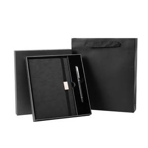 Unique PU Leather and Paper Notebook <b>Gift</b> <b>Set</b> with Embossed Handmade Pen for Promotional Activities and Business Events - Product Image 6