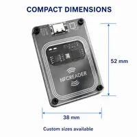 Lecteur de cartes IC monofréquence