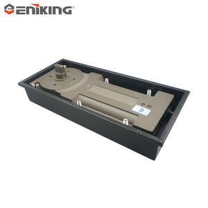 Ferme-porte hydraulique commercial Eniking Ek-600 en acier inoxydable pour porte vitrée, robuste, à ressort de sol, design moderne, maintien ouvert - Product Image 2