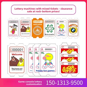 Boletos y Vales de Arcade Multicolores - Canje de un Boleto para Zonas de Juego y Lugares de Canje de Premios - Product Image 3