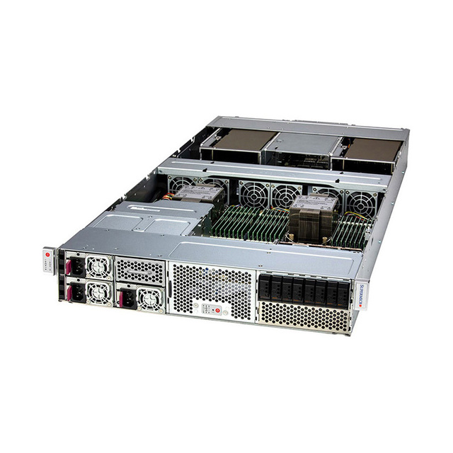SuperMicro SYS-221GE-NR GPU Server 2U Rack for H100 A100 L40 A30 PCIE/SXM AI Computer Graphics Card Case GPU Server AI