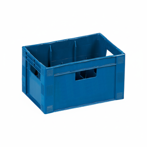 KS 300 Heavy Duty Recyclable Foldable Plastic Bottle <b>Crate</b> 20 Compartments Stackable for Beer Soda Bottle <b>Box</b> Beverage - Product Image 2
