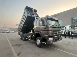 Camion benne basculante diesel Sinotruk Howo robuste 371 ch 20-30 tonnes conduite à droite en U d'occasion 6x4 10 roues - Product Image 3