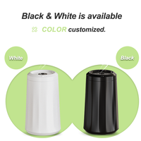 Diffuseur d'aromathérapie rechargeable en plastique, durable, longue durée de vie, ultra silencieux, machine à parfum à double usage pour voiture et maison