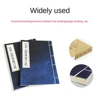 Máquina de encuadernación automática Wire-O 168 para documentos financieros, perforadora de vouchers contables, perforadora de archivos de documentos, China