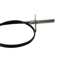 Sensor Termistor NTC untuk Oven Pemanggang Roti, Penggorengan Udara, Sensor Suhu NTC, Sensor Probe Flens untuk Oven Microwave 3435 3950 10k 50k 100k