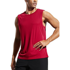 Best Quality Solid Tank <b>Top</b> Fitness Sports Vest Cotton Custom Sportswear Workout <b>Shearing</b> Men Gym Tank <b>Tops</b> - Product Image 1