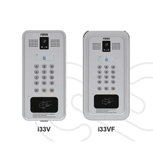 Interphone vidéo SIP, interphone vidéo avec écran LCD dans l'industrie de la sécurité/Audio/vidéo HD, IP65/IK10 - Product Image 1