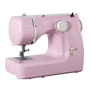JK1216 가정용 미니 재봉틀 휴대용 12 스티치 작은 바늘 간격 수동 재봉틀 역 스티치 바닥 - Product Image 2