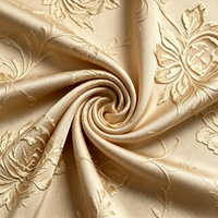Tissu Jacquard Tissé 100% Polyester à Motif Texturé, Largeur 98 pouces, Vente en Gros Direct Usine, pour Nappe et Textile d'Ameublement