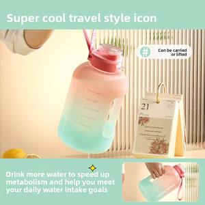 Bouteille <span class=keywords><strong>d</strong></span>'<span class=keywords><strong>eau</strong></span> grande capacité pour hommes et femmes, idéale pour le sport, la remise en forme, la consommation directe, l'extérieur, l'été - Product Image 5