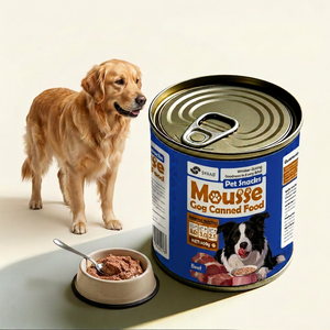 Wholesale Suppliers 400g Tuna Flavors OEM ODM Mousse Wet Dog <b>Canned</b> Food for Cat Dog and Pet Food - Product Image 1
