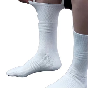 Men Custom Logo Crew Compression Running <b>Socks</b> – Coolmax Digital Printing Summer Cotton Cushion Bottom for Football - Product Image 1