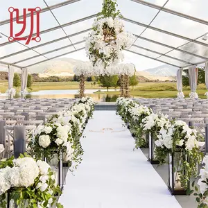 Marquees For Wedding And Events Big Clear Pvc Wall Roof Waterproof 20x30m Wedding Party Transparent Tent Marquee For Event