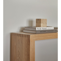 Meubles de salon de ferme Tables de console de table d'appoint d'entrée d'accent en bois pour un usage domestique