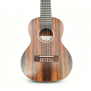 <span class=keywords><strong>Guitalele</strong></span> Surpass Music de 28 Pulgadas, Totalmente en Ébano, Guitarra de 6 Cuerdas de Nailon, Ukelele - Product Image 5