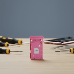 Vassoio porta SIM Lmis per Samsung Galaxy S21 Ultra 5G G998B Rosa - Product Image 3