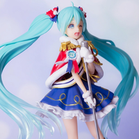 Figura Coleccionable de PVC de Miku con Atuendo Invernal, Licencia Oficial, Nueva, en Empaque Original, para Fans
