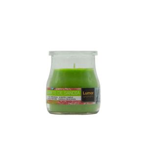 Lumar Aromatic Watermelon Scented Candle In Glass Jar 150G - Product Image 1