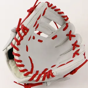 Gants de baseball pour enfants en cuir Kip japonais 9.5 "Profession