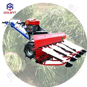 Grain Harvester Einfache Bedienung Grain Crop Reaper Harvester/Landwirtschaft liche Mini Rice Reaper Maschine