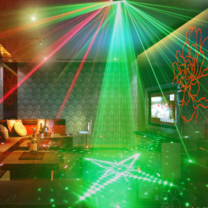 Projecteur de scène LED RGBW 9 yeux 10W, lumière stroboscopique <span class=keywords><strong>DJ</strong></span>, lumière laser de fête disco pour bar, KTV, club - Product Image 5