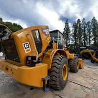 Chargeuse sur pneus CAT966H d'occasion du Japon, machine de chantier robuste avec grande benne, faible coût d'exploitation, exportation