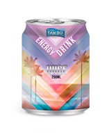 Hoogwaardige HACCP/Halal/ISO 22000 gecertificeerde 330ml energiedrankjes met vitamine inositol, verlichten stress en geven energie, fruit smaak.