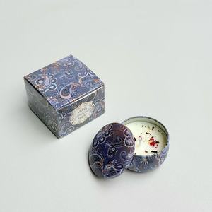 เทียนถั่วเหลืองหอมทันสมัยทำด้วยมือในกระป๋องหรูหราสำหรับขายส่งจำนวนมากและของขวัญสุดสร้างสรรค์ - Product Image 1