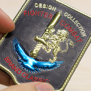 Tùy chỉnh móc và vòng lặp TPU logo các bản vá lỗi Học Viện đồng phục armband quần áo dập nổi Phù Hiệu chính phù hợp cho khuôn viên trường đồng phục - Product Image 4