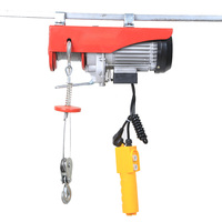 Nouvelle mini palan électrique 300kg-1200kg 220V avec câble métallique, commande manuelle, solution de levage compacte pour atelier