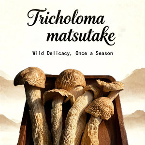 Rebanadas de hongo <span class=keywords><strong>Matsutake</strong></span> silvestre deshidratado, <span class=keywords><strong>Tricholoma</strong></span> <span class=keywords><strong>Matsutake</strong></span>, hongo comestible de calidad alimentaria, venta al por mayor a granel OEM - Product Image 1