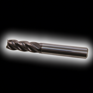 Fraise en carbure monobloc Ttake TA1427 à 4 dents, pas différentié, hélice de 36-38 degrés, revêtue - Product Image 3