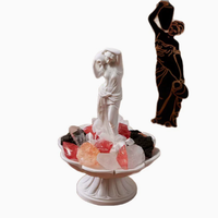 Diffuseur d'huiles essentielles sans flamme en pierre de gypse Lovsens Premium Wishing Pool, ornement décoratif pour chambre à coucher