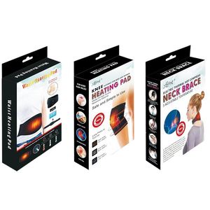 Ngay lập tức băng gói cú đúp đầu gối massager nén Chân Giảm Đau điện trắng PVC - Product Image 2